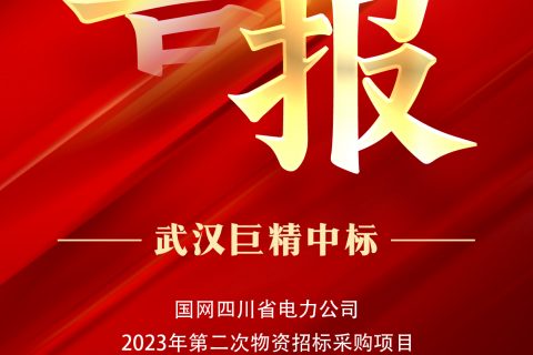 热烈祝贺凯时娱乐中标国网四川省电力公司2023年第二次物资招标采购项目