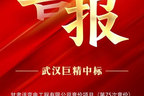 热烈祝贺凯时娱乐中标甘肃送变电工程有限公司竞价项目（第75次竞价）