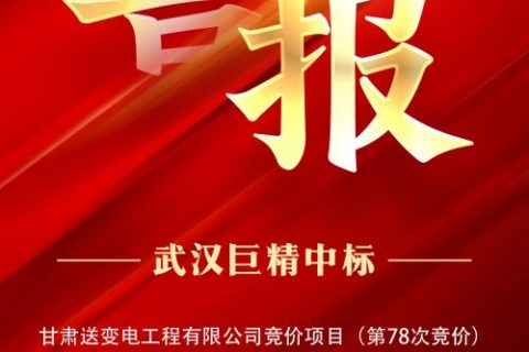 热烈祝贺凯时娱乐中标甘肃送变电工程有限公司竞价项目（第78次竞价）